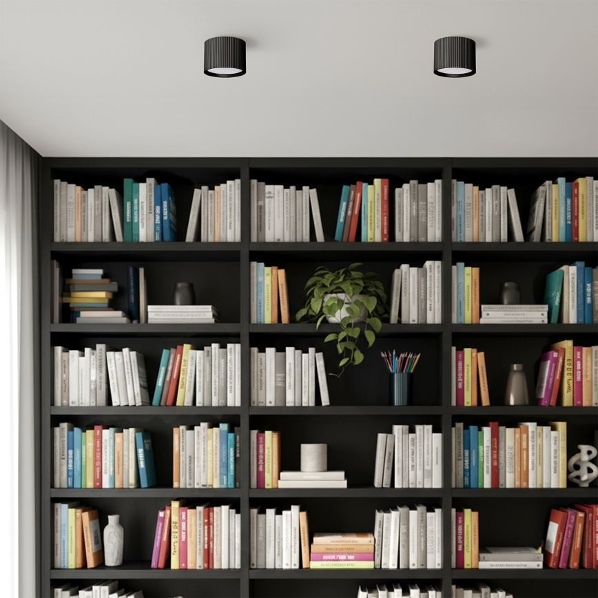 Brilagi - LED Reflektor STRIPY 1xGX53/15W/230V crni