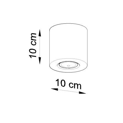 Brilagi -  LED Reflektorska svjetiljka FRIDA 1xGU10/7W/230V beton