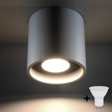 Brilagi -  LED Reflektorska svjetiljka FRIDA 1xGU10/7W/230V siva