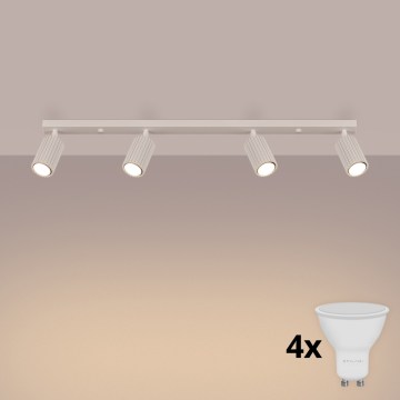 Brilagi - LED reflektorsko svjetlo CRESTO 4xGU10/10W/230V krem boja