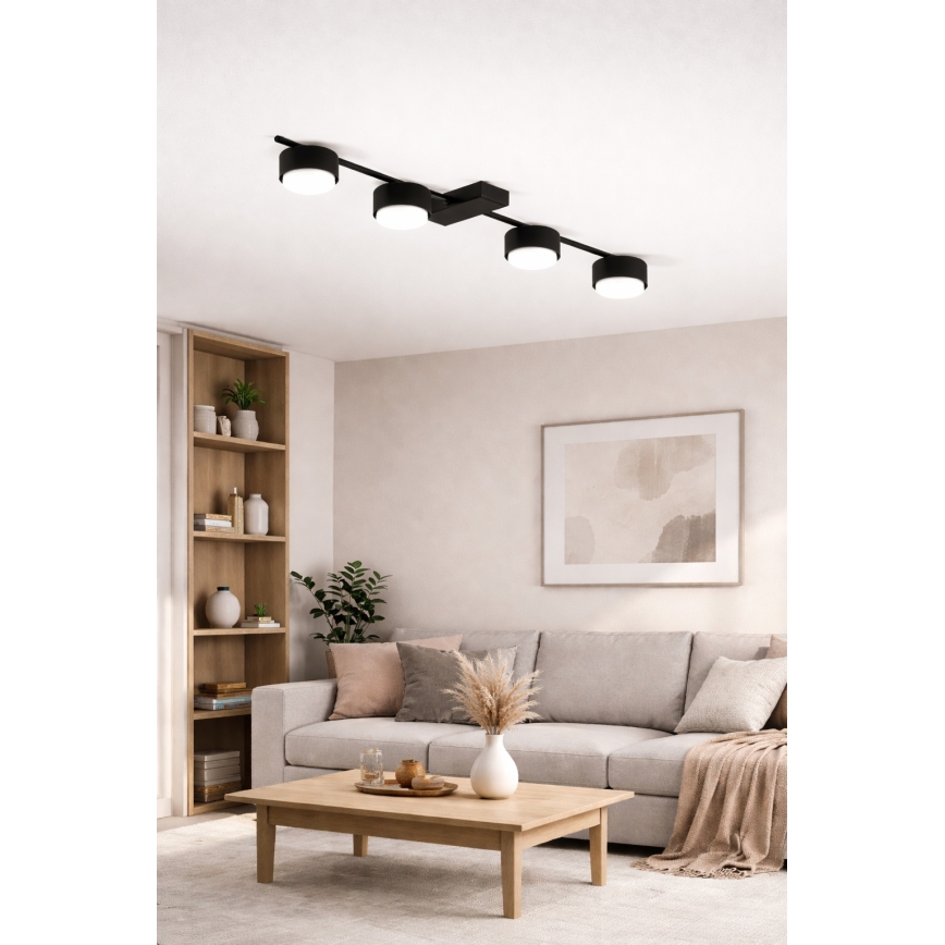 Brilagi - LED reflektorsko svjetlo MONO 4xGX53/30W/230V crno