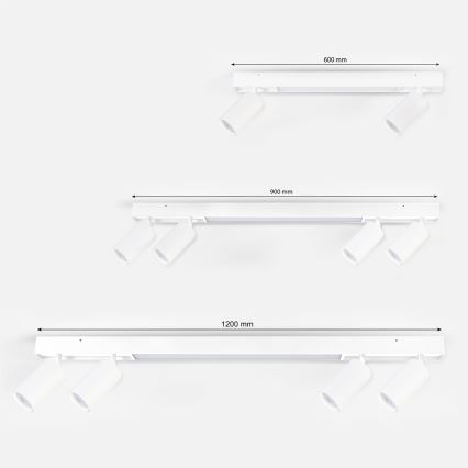 Brilagi - LED reflektorsko svjetlo SELE 4xGU10/30W/230V + LED/25W bijela