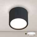 Brilagi - LED RGB+CCT kupaonsko ugradno spot svjetlo s mogućnošću prigušivanja SMOOTH1xGX53/14W/230V 2700-6500K Wi-Fi Tuya crna IP65