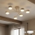 Brilagi - LED RGB+CCT površinski montirani stropni luster s prigušivanjem MONO 6xGX53/14W/230V 2700-6500K Wi-Fi Tuya crna
