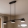 Brilagi - LED RGB+CCT prigušiv luster na sajli MONO 3xGX53/14W/230V 2700-6500K Wi-Fi Tuya crni