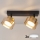 Brilagi - LED RGB+CCT prigušiva ugradna spot svjetiljka AURA LUX 2xGX53/14W/230V 2700-6500K Wi-Fi Tuya crna/zlatna