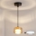 Brilagi - LED RGB+CCT prigušivi viseći luster na kabelu AURA LUX 1xGX53/14W/230V 2700-6500K Wi-Fi Tuya crna/zlatna