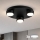 Brilagi - LED RGB+CCT prigušivo stropno svjetlo MONO 3xGX53/14W/230V 2700-6500K Wi-Fi Tuya Ø 30 cm crno