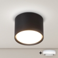 Brilagi - LED RGB+CCT prigušivo točkasto svjetlo SMOOTH 1xGX53/14W/230V 2700-6500K Wi-Fi Tuya crna