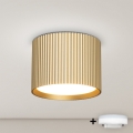 Brilagi - LED RGB+CCT prigušivo ugradno svjetlo STRIPY 1xGX53/14W/230V 2700-6500K Wi-Fi Tuya zlatno
