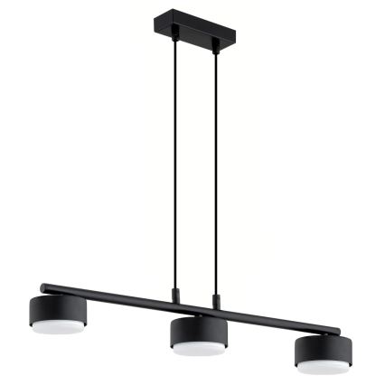 Brilagi - LED RGB+CCT prigušiv luster na sajli MONO 3xGX53/14W/230V 2700-6500K Wi-Fi Tuya crni