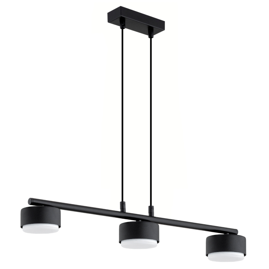 Brilagi - LED RGB+CCT prigušiv luster na sajli MONO 3xGX53/14W/230V 2700-6500K Wi-Fi Tuya crni