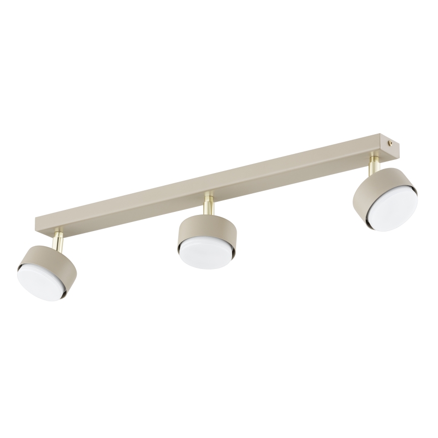 Brilagi - LED RGB+CCT prigušivo spot svjetlo MONO 3xGX53/14W/230V 2700-6500K Wi-Fi Tuya bež