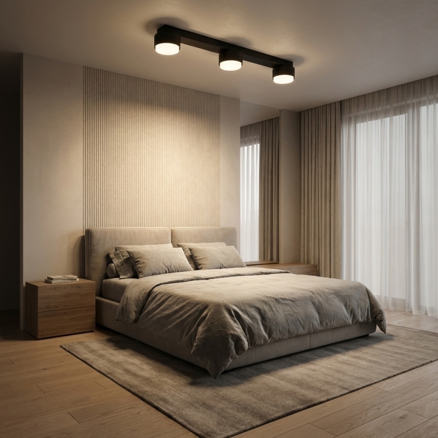 Brilagi - LED RGB+CCT prigušivo spot svjetlo MONO 3xGX53/14W/230V 2700-6500K Wi-Fi Tuya crno
