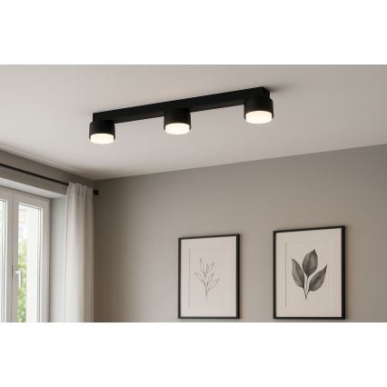 Brilagi - LED RGB+CCT prigušivo spot svjetlo MONO 3xGX53/14W/230V 2700-6500K Wi-Fi Tuya crno