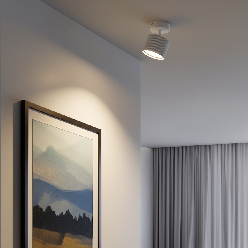 BRILAGI - LED RGB+CCT prigušiva ugradna spot svjetiljka STRIPY 1xGX53/14W/230V pr. 82 mm 2700-6500K Wi-Fi Tuya bijela