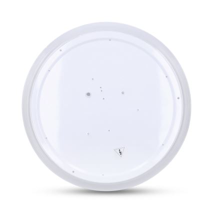 Brilagi - LED RGB stropna svjetiljka FLOCO s mogućnošću prigušivanja LED/30W/230V Ø 39,5 cm 3000-6500K Wi-Fi Tuya + LED/6W + daljinski upravljač