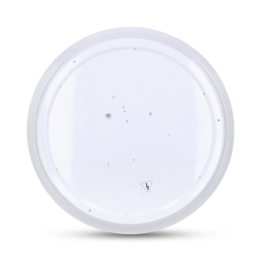 Brilagi - LED RGB stropna svjetiljka FLOCO s mogućnošću prigušivanja LED/30W/230V Ø 39,5 cm 3000-6500K Wi-Fi Tuya + LED/6W + daljinski upravljač