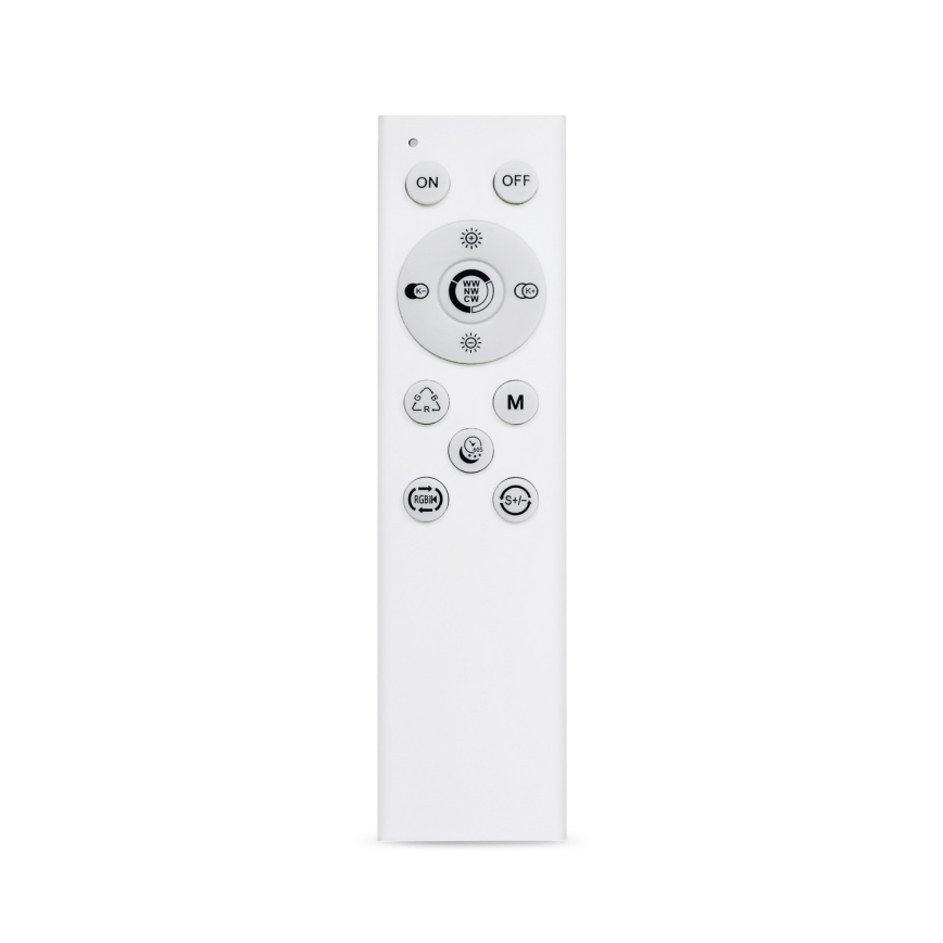 Brilagi - LED RGB Prigušiva stropna svjetiljka FLOCO LED/30W/230V 3000-6500K Wi-Fi Tuya + LED/6W + daljinski upravljač