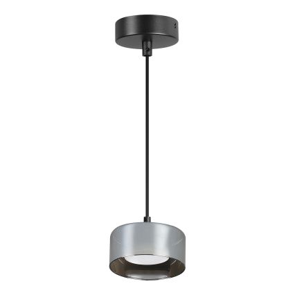 BRILAGI - LED RGB+CCT s možností prigušivanja viseći luster na sajli AURA LUX 1xGX53/14W/230V 2700-6500K Wi-Fi Tuya crna/zadimljena