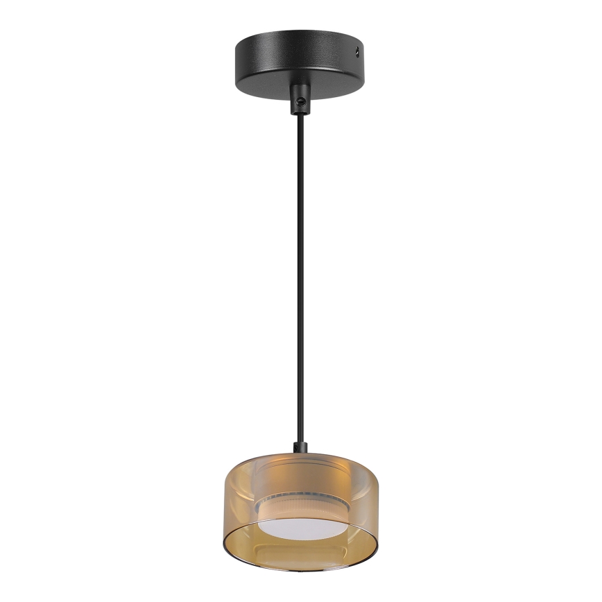 Brilagi - LED RGB+CCT prigušivi viseći luster na kabelu AURA LUX 1xGX53/14W/230V 2700-6500K Wi-Fi Tuya crna/zlatna
