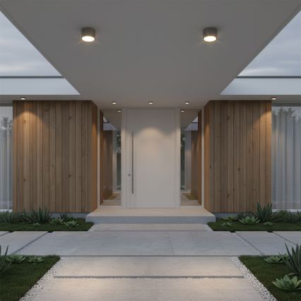 Brilagi - LED RGB+CCT prigušivo kupaonsko ugradno točkasto svjetlo SMOOTH1xGX53/14W/230V 2700-6500K Wi-Fi Tuya antracitno IP65