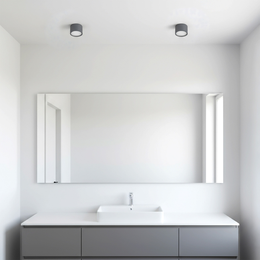 Brilagi - LED RGB+CCT prigušivo kupaonsko ugradno točkasto svjetlo SMOOTH1xGX53/14W/230V 2700-6500K Wi-Fi Tuya antracitno IP65