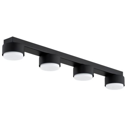 Brilagi - LED RGB+CCT prigušiva ugradna točkasta svjetiljka MONO 4xGX53/14W/230V 2700-6500K Wi-Fi Tuya crna