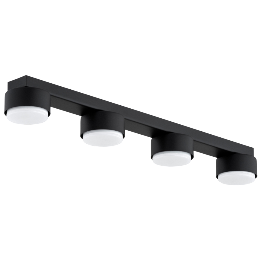 Brilagi - LED RGB+CCT prigušiva ugradna točkasta svjetiljka MONO 4xGX53/14W/230V 2700-6500K Wi-Fi Tuya crna