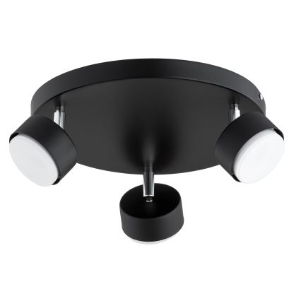 Brilagi - LED RGB+CCT prigušivo ugradno reflektorsko svjetlo MONO 3xGX53/14W/230V 2700-6500K Wi-Fi Tuya crna