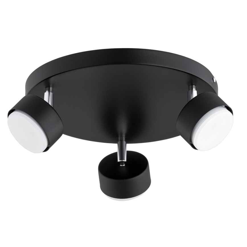 Brilagi - LED RGB+CCT prigušivo ugradno reflektorsko svjetlo MONO 3xGX53/14W/230V 2700-6500K Wi-Fi Tuya crna