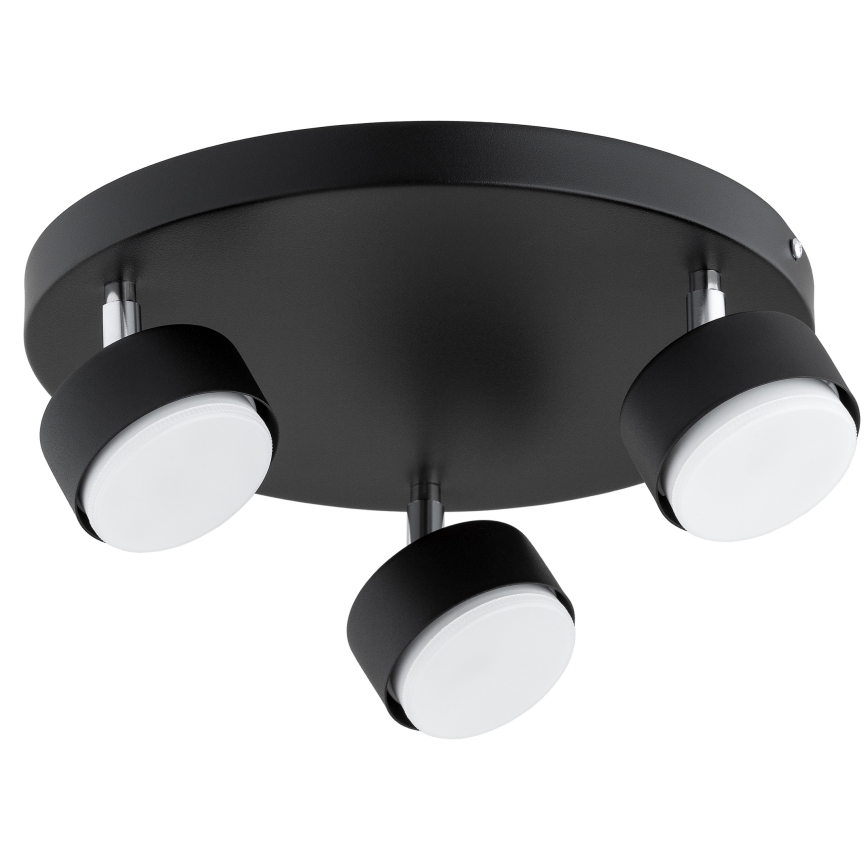 Brilagi - LED RGB+CCT prigušivo ugradno reflektorsko svjetlo MONO 3xGX53/14W/230V 2700-6500K Wi-Fi Tuya crna