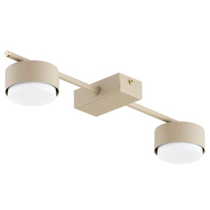 Brilagi - LED RGB+CCT prigušiva spot svjetiljka MONO 2xGX53/14W/230V 2700-6500K Wi-Fi Tuya bež