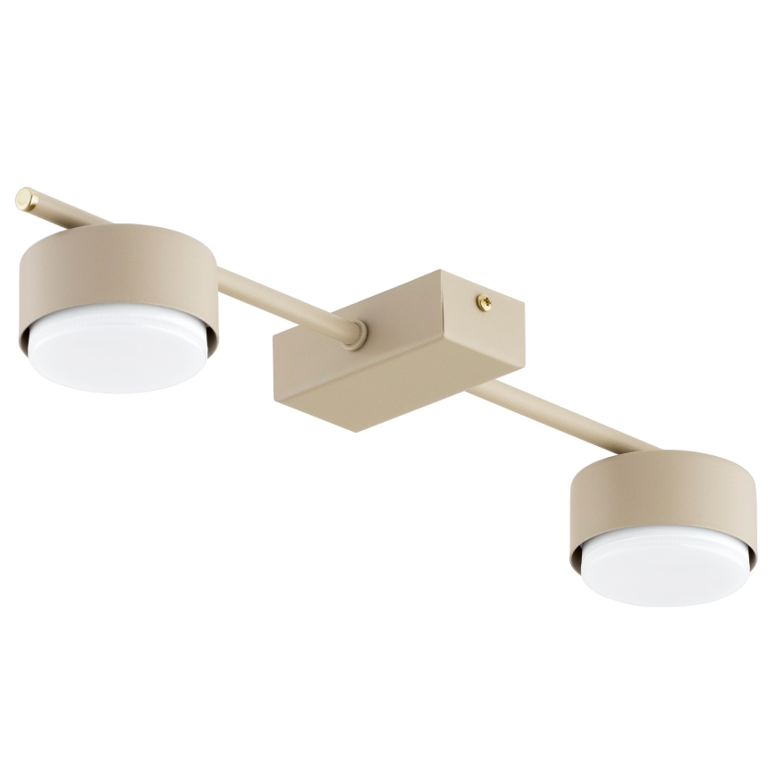 Brilagi - LED RGB+CCT prigušiva spot svjetiljka MONO 2xGX53/14W/230V 2700-6500K Wi-Fi Tuya bež