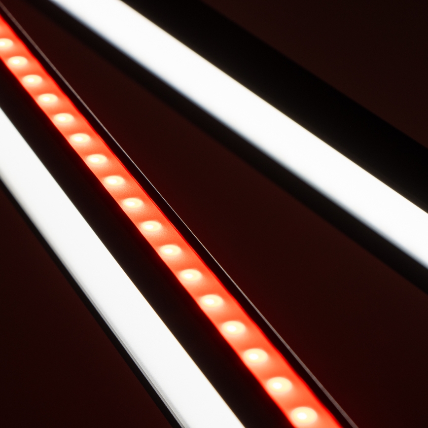 BRILAGI - LED RGBTW prigušiva stolna lampa s dodirnim upravljanjem i kopčom VARIO LED/18W/230V 3000-6500K CRI 96 crna