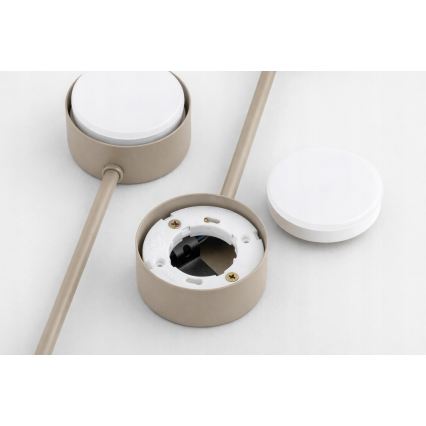 Brilagi - LED RGB+CCT površinski montirani stropni luster s prigušivanjem MONO 6xGX53/14W/230V 2700-6500K Wi-Fi Tuya crna