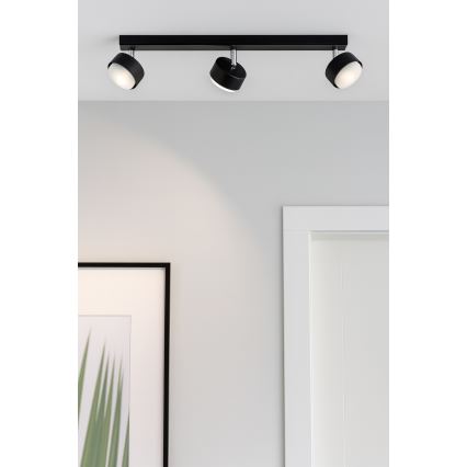 Brilagi - LED RGB+CCT prigušiva ugradna spot svjetiljka MONO 3xGX53/14W/230V 2700-6500K Wi-Fi Tuya crna