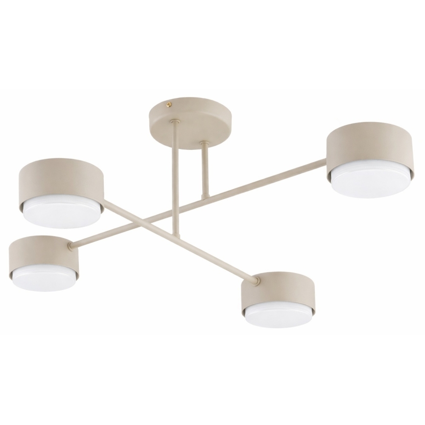 Brilagi - LED RGB+CCT s mogućnošću prigušivanja nadgradna stropna svjetiljka MONO 4xGX53/14W/230V 2700-6500K Wi-Fi Tuya crna