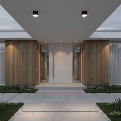 Brilagi - LED RGB+CCT kupaonsko ugradno spot svjetlo s mogućnošću prigušivanja SMOOTH1xGX53/14W/230V 2700-6500K Wi-Fi Tuya crna IP65