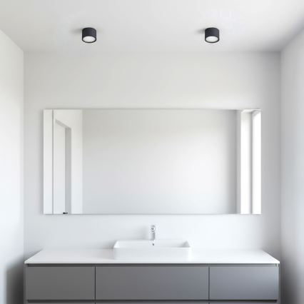 Brilagi - LED RGB+CCT kupaonsko ugradno spot svjetlo s mogućnošću prigušivanja SMOOTH1xGX53/14W/230V 2700-6500K Wi-Fi Tuya crna IP65