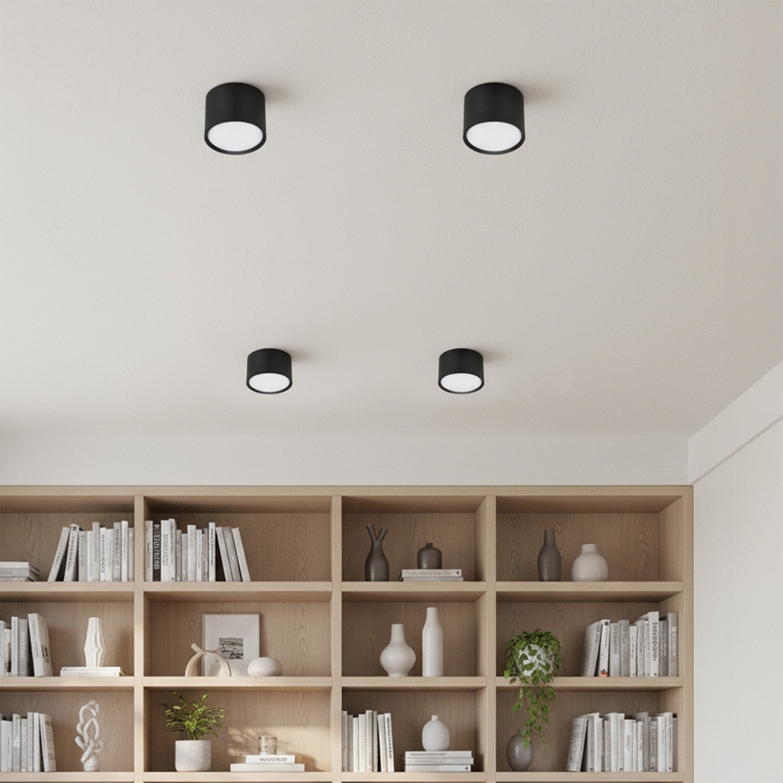 BRILAGI - LED RGB+CCT prigušivo točkasto svjetlo SMOOTH 1xGX53/14W/230V 60x82 mm 2700-6500K Wi-Fi Tuya crna
