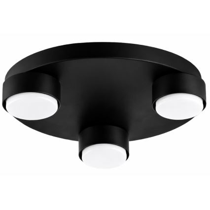 Brilagi - LED RGB+CCT prigušivo stropno svjetlo MONO 3xGX53/14W/230V 2700-6500K Wi-Fi Tuya Ø 30 cm crno