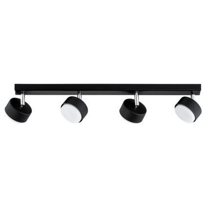 Brilagi - LED RGB+CCT prigušivo ugradno točkasto svjetlo MONO 4xGX53/14W/230V 2700-6500K Wi-Fi Tuya crna