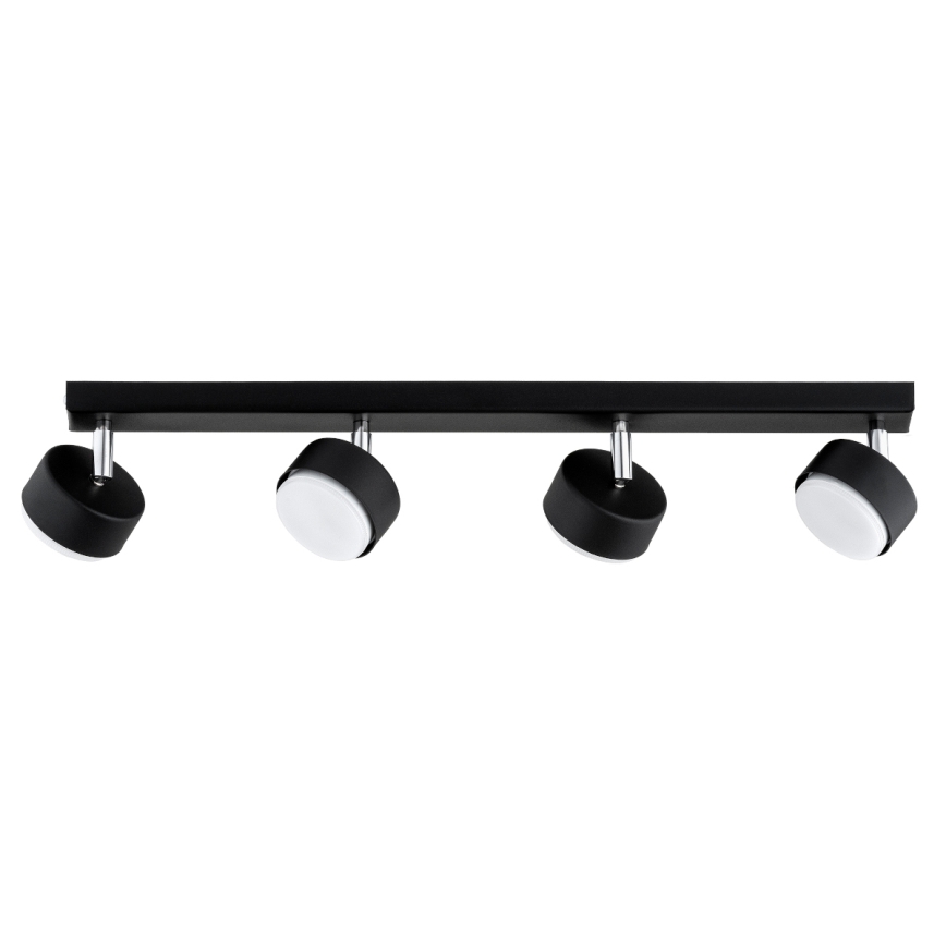 Brilagi - LED RGB+CCT prigušivo ugradno točkasto svjetlo MONO 4xGX53/14W/230V 2700-6500K Wi-Fi Tuya crna
