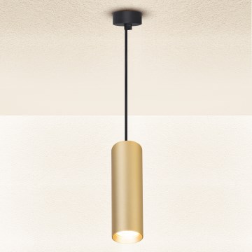 Brilagi - LED RGBW dimabilan luster na kabelu SELE 1xGU10/6,5W/230V 2700-6500K crna/zlatna