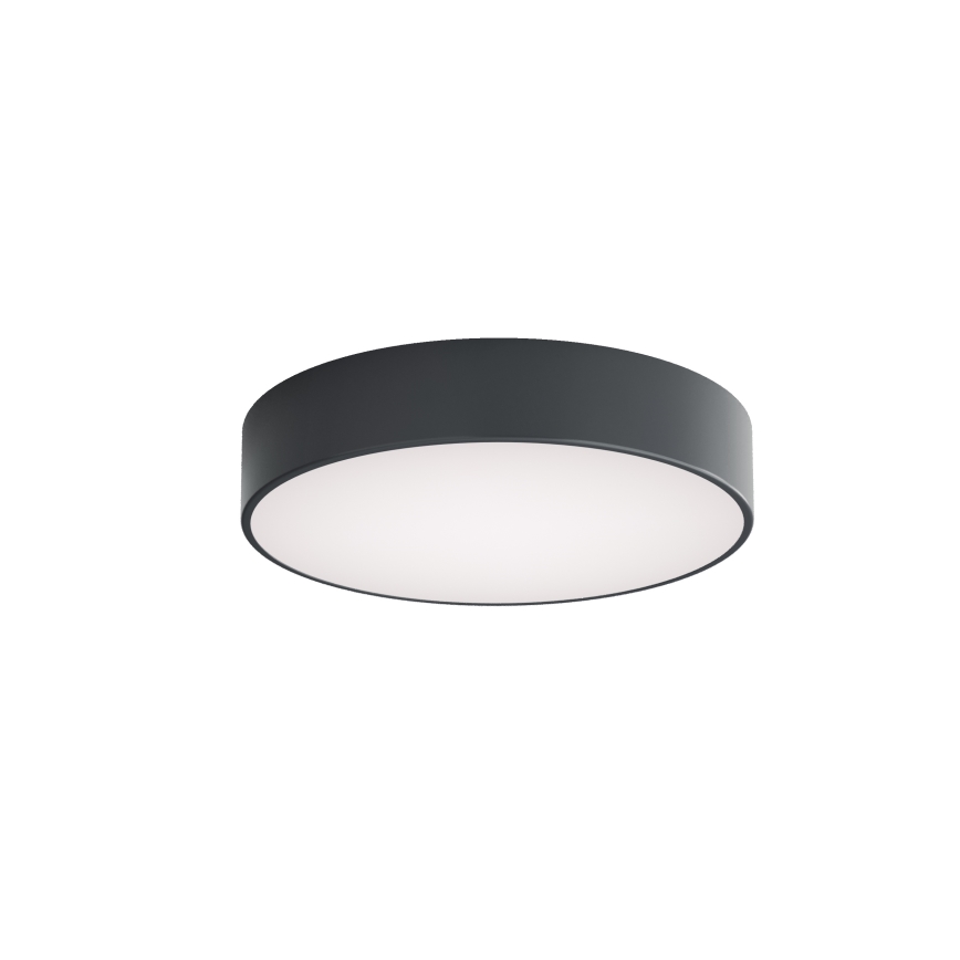 BRILAGI - LED RGBW prigušivo kupaonsko stropno svjetlo CLARE 3xE27/12W/230V Ø 40 cm antracit IP54