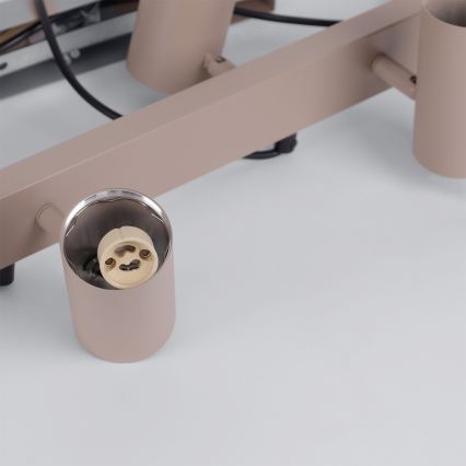 Brilagi - LED RGBW luster na užetu SELE, s mogućnošću prigušivanja 6xGU10/6,5W/230V 2700-6500K bež + daljinski upravljač