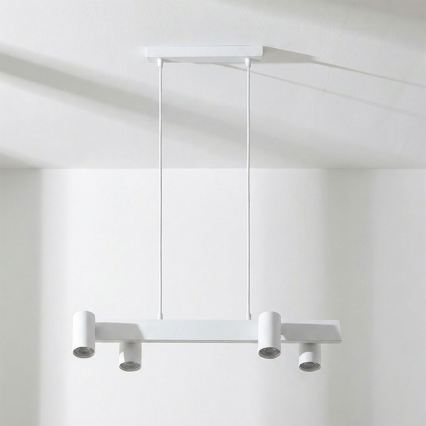 Brilagi - LED RGBW s mogućnošću prigušivanja, viseći luster na kabelu SELE 4xGU10/6,5W/230V 2700-6500K bijela