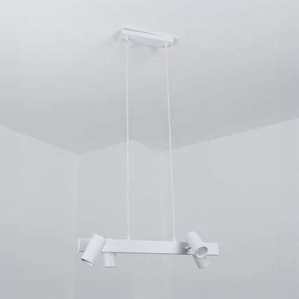 Brilagi - LED RGBW s mogućnošću prigušivanja, viseći luster na kabelu SELE 4xGU10/6,5W/230V 2700-6500K bijela