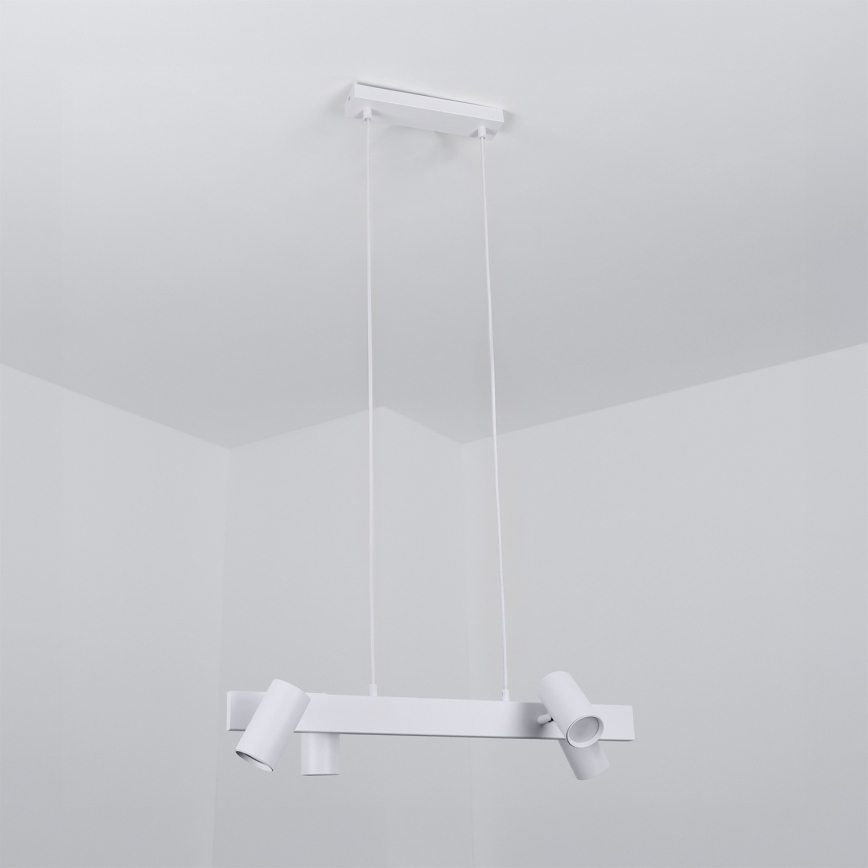 Brilagi - LED RGBW s mogućnošću prigušivanja, viseći luster na kabelu SELE 4xGU10/6,5W/230V 2700-6500K bijela